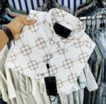 Luxury Popcorn Half Sleeve Print Shirt - Image 3
