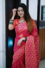 Kubari Silk Saree (With Blouse piece ) - Image 2