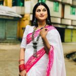 Half Silk poddo pair sharee