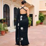 Premium Semi Moslin Sharee - Image 3