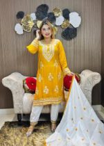 Embroidery Cotton Three Piece - Image 2