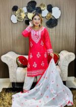 Embroidery Cotton Three Piece - Image 4