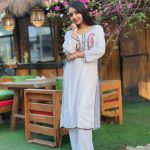 Embroidery Cotton Two Piece Co-Ord Set