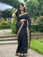 Half Silk Nokshi pair sharee - Image 2