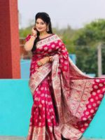 Indian soft katan sharee - Image 2