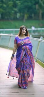 Mayalota digital print sharee - Image 3