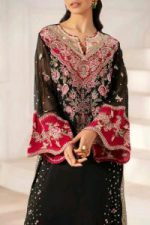 Georgette Embroidery Three Piece - Image 3
