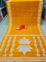 Half Silk Sharee with Blouse Piece - Image 4