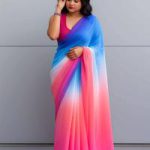 Rongdhonu  Georgette sharee - Image 2
