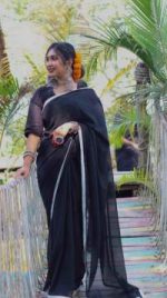 soft  Georgette sharee - Image 3