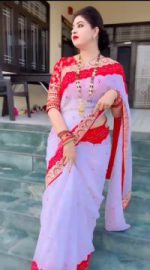 Makhon Jorget Sequence Work Saree - Image 2