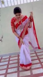 Makhon Jorget Sequence Work Saree - Image 4