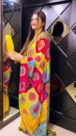 Premium Alpana Sharee with Blouse Piece - Image 4