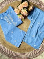 Embroidery Cotton Co-Ord Set - Image 4