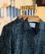 Black Pure Cotton Full sleeve Shirt - Image 3