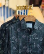 Black Pure Cotton Full sleeve Shirt - Image 4
