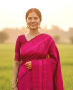 Cotton Sharee with Blouse Piece - Image 2