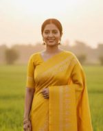 Cotton Sharee with Blouse Piece - Image 3