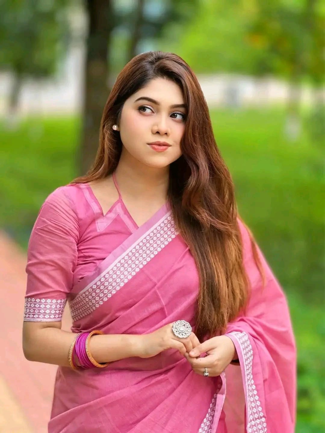1762366419_L_1.jpg Nokshi pair saree with blause pcs - Image 1