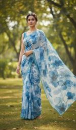 Classic  Georgette Sharee - Image 4