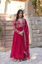 Party Wear Long Gown - Image 3
