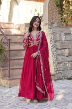 Party Wear Long Gown - Image 4
