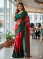 Chanderi silk saree - Image 2