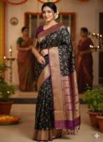 Kashmeri Katan Saree - Image 2