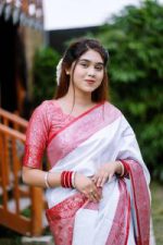 Kanjivaram katan Saree with blause pcs - Image 2