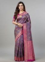 TanaBana Benaroshi katan saree - Image 2