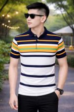 Elegant stylish polo shirt - Image 3