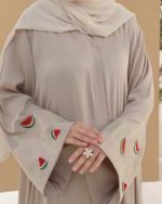 Dubai Cherry Borka (Only Borka) - Image 4