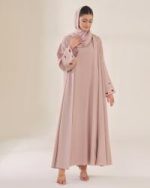 Koti Borka with Inner and Hijab Full Set - Image 3