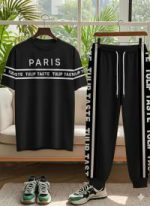 Drop Shoulder Mash T-Shirt and Trouser Combo - Image 2