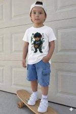 Baby TShirt and Denim Pant Set - Image 2