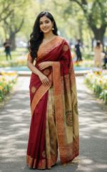 Premium Dhupiyan Silk Sharee - Image 4