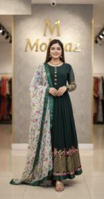 Jorjet Embroidery Party Dress - Image 4