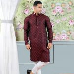 Stylish Print Panjabi