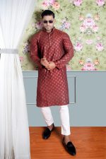 Stylish Print Panjabi - Image 4