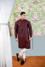 Stylish Print Panjabi - Image 2