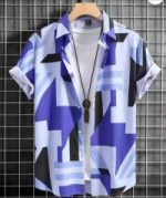 Half Sleeve Cotton Shirt For Men - Image 2