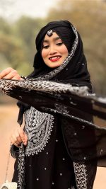 Soft Jorjet With sequence embroidery Three Piece