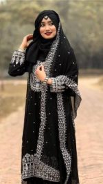 Soft Jorjet With sequence embroidery Three Piece - Image 4