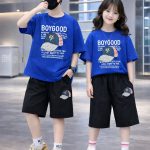 Drop Shoulder Baby T-Shirt and Pant Set