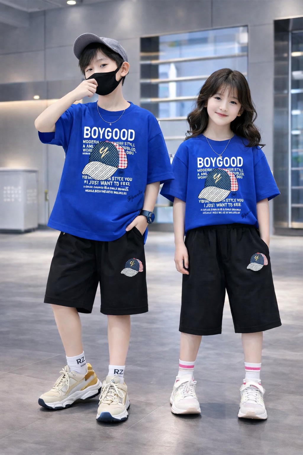 1772218232_L_1.jpeg Drop Shoulder Baby T-Shirt and Pant Set - Image 1