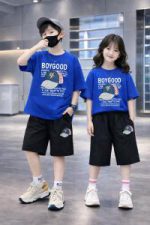 Drop Shoulder Baby T-Shirt and Pant Set - Image 2