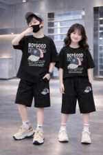 Drop Shoulder Baby T-Shirt and Pant Set - Image 4