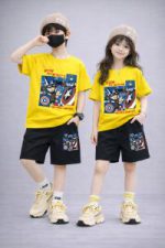 Drop Shoulder Baby TShirt and Pant Set - Image 3