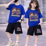 Drop Shoulder Baby TShirt and Pant Set