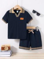 Baby Polo Shirt and Pant Set - Image 3